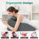 Ergonomic Spinal Posture Support & Multi-Functional Bed Pillow - Grey