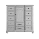 22 Drawer Master Chest With Cabinet - Gray by HouseOfZazla