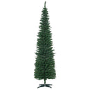 HOMCOM 7' Artificial Pencil Christmas Tree
