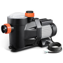 2 HP Above Ground Swimming Pool Pump Single Speed 122 GPM 3450 RPM 220V by HouseOfZazla