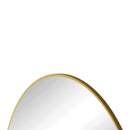 Wall Circular Mirror Metal Framed Mirror Round Vanity Mirror Dressing Mirror, For Bathroom, Living Room, Bedroom Wall Decor by Unique Piece Furniture