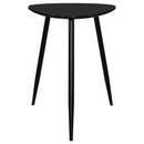 Odessa 3-piece Triangular Coffee and End Table Set Black