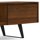 Lowry - Handcrafted TV Media Stand - Walnut by HouseOfZazla