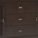 Artisan - Large Sideboard Buffet - Dark Chestnut Brown by HouseOfZazla