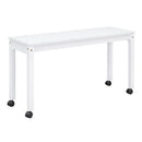 Loft Bed With Retractable Writing Desk And 4 Drawers, With Lateral Portable Desk And Shelves by HouseOfZazla