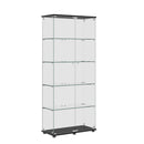 Display Cabinet With Shelf Double Doors And Lock by HouseOfZazla