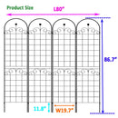Metal Garden Trellis For Climbing Plants Outdoor Rustproof Plant Support Rose Trellis Netting Trellis by Unique Piece Furniture