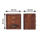 Luca - Nightstand - Brown by Unique Piece Furniture