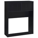 Westpark 3-piece Twin Bedroom Set Bookcase Headboard Black