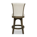 Henry - Armless Swivel Counter Height Bar Stool by HouseOfZazla