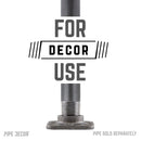 1/2 in. Black Micro Mini Square Flange