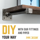 3/4 in. Black Square Cap