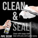 1/2 in. Black Square 90 Degree Elbow by PIPE DECOR