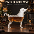 Dog Decanter Wine & Whiskey -  500ml