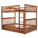 Bunk Bed With Ladders And 2 Storage Drawers by Unique Piece Furniture