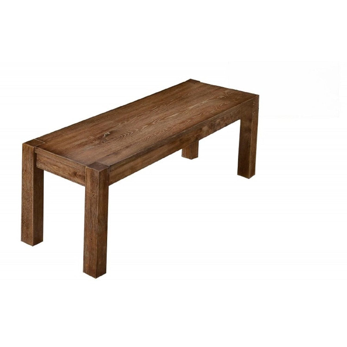 Dining Set With Table, Bench And 4 Chairs - Oak, photo 2 of 8