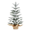 50CM Flocked Tabletop Christmas Tree
