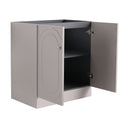 Modern Freestanding Bathroom Vanity With Soft Close Cabinet Doors by HouseOfZazla