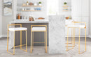 Fuji - Contemporary / Glam & Quality Construction Barstool by Unique Piece Furniture