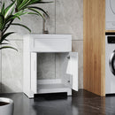 Paint Free Laundry Tub Cabinet With Stainless Steel Combo (Update) by HouseOfZazla