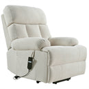 Oversized Power Lift Recliner Chai With Remote Control, Side Pocket, Spacious Seat by HouseOfZazla