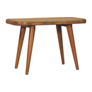 Larissa - Rattan Bench - Oak by Unique Piece Furniture