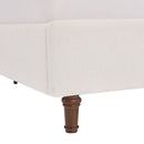 Harper - Tall Headboard Upholstered Bed / High Headboard / Elegant Simplicity / No Box Spring Needed by HouseOfZazla