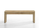 Magnus - Wide Dining Bench - Wooden Oak by HouseOfZazla