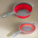 🥦 Foldable Silicone Colander – Space-Saving Strainer