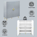 Gaines - High Gloss Accent Cabinet by HouseOfZazla
