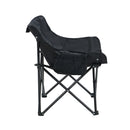 2 Pieces Outdoor Camping Chairs Folding / Portable, Comfortable Seating, Durable Steel Fram by HouseOfZazla