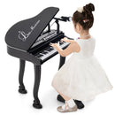 37 Keys Kids Piano Keyboard with Stool and Piano Lid by LJGDeals