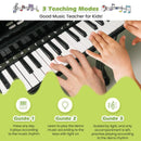 37 Keys Kids Piano Keyboard with Stool and Piano Lid by DirectDeals