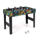 37 Inch Mini Foosball Table 2-in-1 Game Table with Detachable Legs for Tabletop-Black by LJGDeals