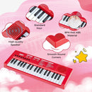37 Keys Kids Piano Keyboard with 8 Rhythms and Microphone by LJGDeals
