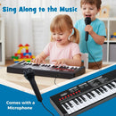 37 Keys Kids Piano Keyboard with 8 Rhythms and Microphone by LJGDeals