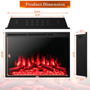 34/37" Recessed Electric Fireplace by DirectDeals