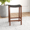 James - Mid-Century Modern Genuine Counter Stool by Unique Piece Furniture