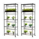 DIY Plant Shelf with Grow Lights