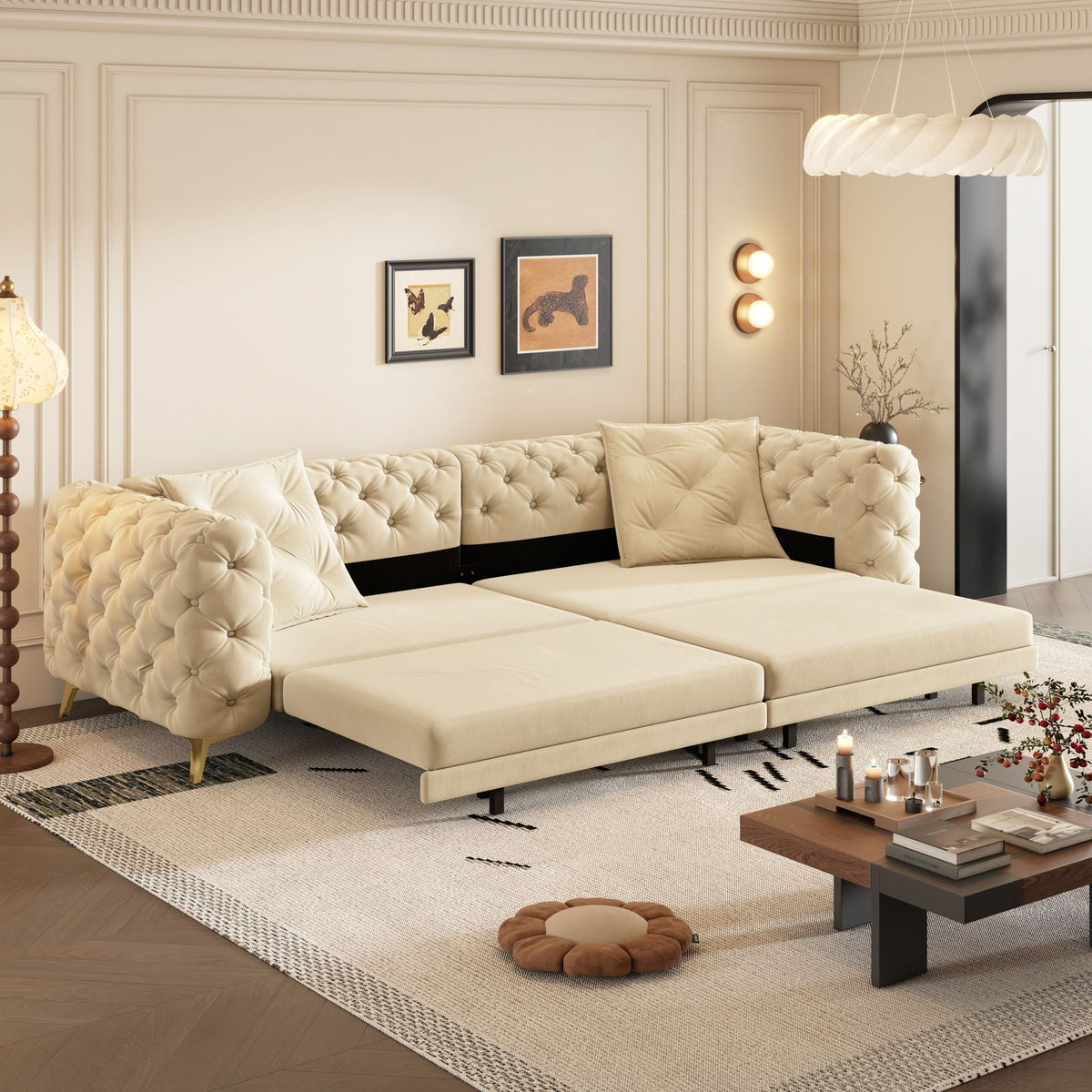 3-In-1 Convertible Sleeper Sofa, photo 16 of 40