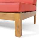 Brava X Back Corner Bench With Coffee Table by HouseOfZazla