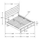 Geary - Panel Bed by HouseOfZazla