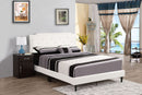 Button Tufted Bed Charming For Cozy Spaces by Unique Piece Furniture
