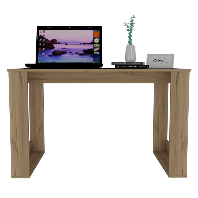 Walker Edison | Curved Wood Aurora Writing Computer Desk