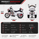 12V Kids Ride-On Motorcycle