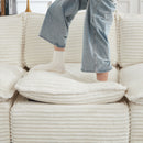 Cloud Sectional Couch for Living Room with Ottoman