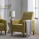 Mid-Century Modern Recliner With Button Tufted Waffle Stitch by HouseOfZazla