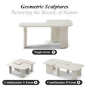 L-Shape Coffee Table For Living Room by HouseOfZazla