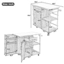 Outdoor Kitchen Island Fir Wood Prep Station by HouseOfZazla