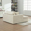 Wide Extra Large Sofa Bed by Unique Piece Furniture